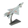 Fighter Jet Model with Display Stand 1:48 In Proportion Movable Airfoils Metal