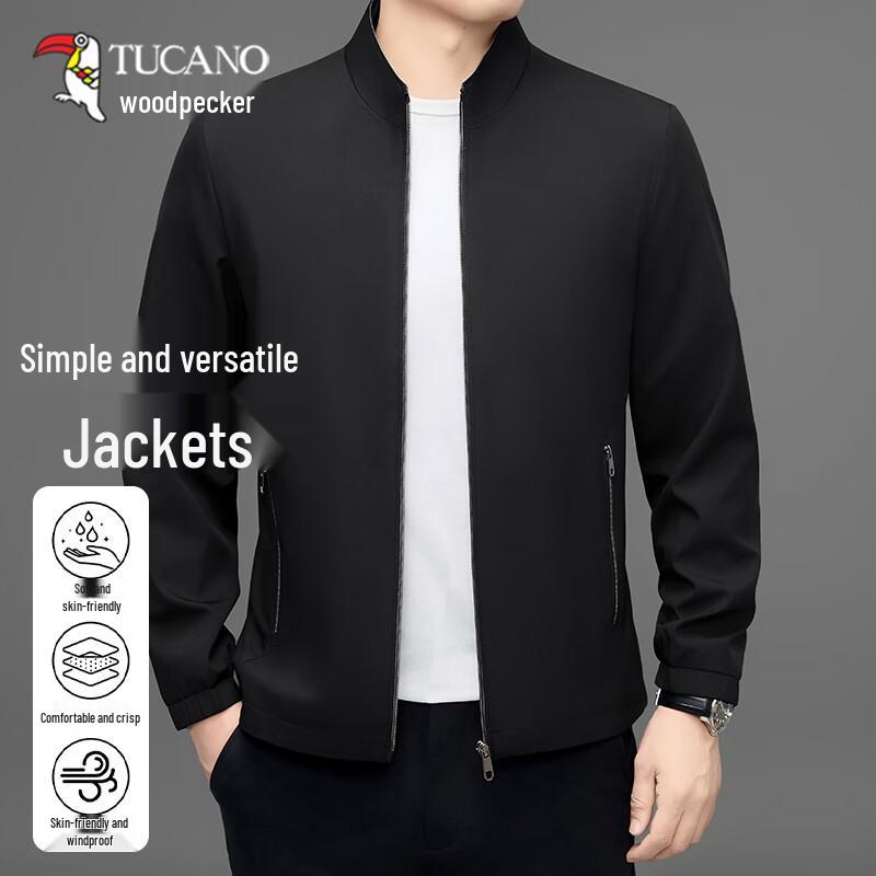 TUCANO Men s Classic Stand Collar Business Casual Jacket 185