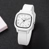Xiaomi Fashion Silicone Strap Women Quartz Watch Simple Square Arabic Dial Ladies Wristwatches Reloj Mujer Girls Clock (Without Box)