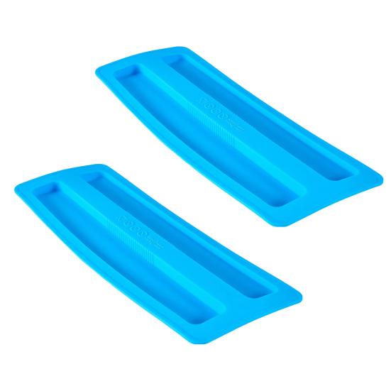 2 stk Silikon Brødrister Deksler Brød Maskin Deksel Vaskbart lokk Kjøkkenapparat Deksler for 2-Slice Brødrister Støvbeskyttelse Enkel håndtering