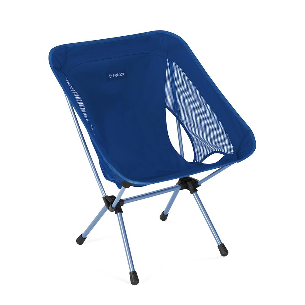 

Helinox Chair One Blue Block Compact Chair for Outdoor 1822399 (re) (BLBLK) Camping,
