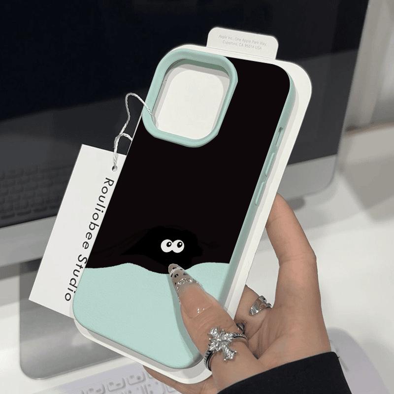 

Applicable To IPhone16 Apple 15 Silicone 14plus Cartoon 13 Mobile Phone Case 12 Anti Fall Protective Case 11promax Apple 16PLUS