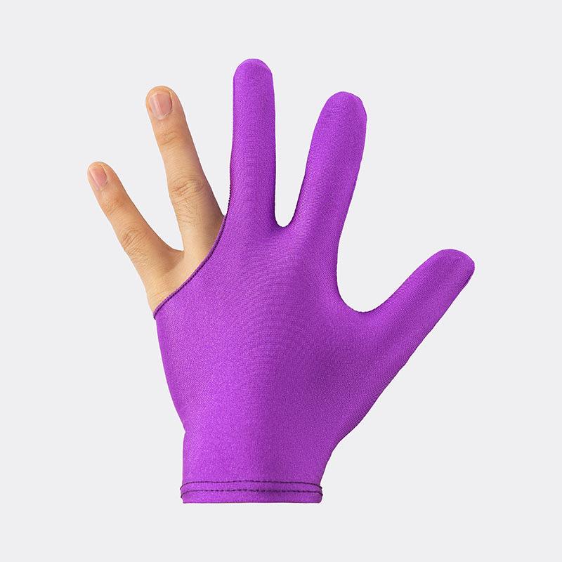 Professional Three-Finger Billiard Gloves - Breathable, Thin, Ambidextrous for Men & Women