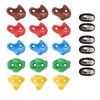 18 Pieces Screw on Climbing Holds Slip-Resistant-Slip Textured Rock