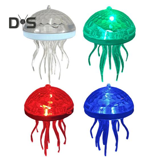 მზის მედუზას ნათურა IP55 წყალგაუმტარი მცურავი აუზის განათება RGB ფერის ცვალებადი LED მედუზას ნათურა საცურაო აუზისთვის, ტბორისთვის, აკვარიუმისთვის
