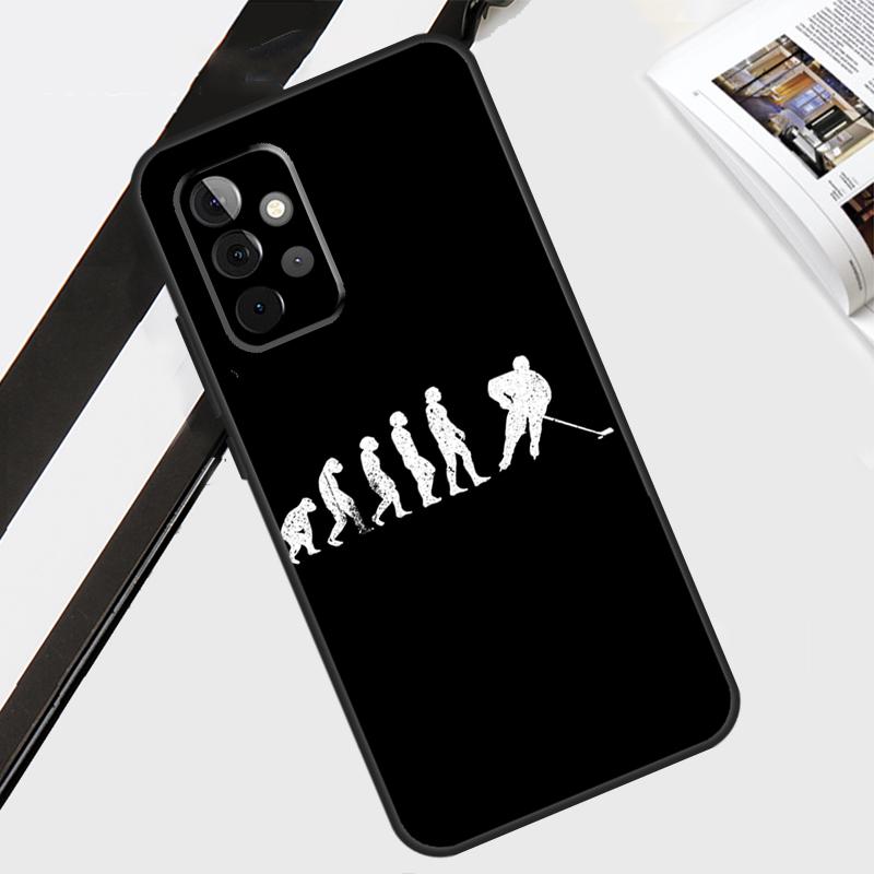Ice Hockey Player Case For Samsung Galaxy A55 A35 A15 A56 A36 A26 A16 A06 A54 A34 A14 A12 A22 A32 A52 A13 A53
