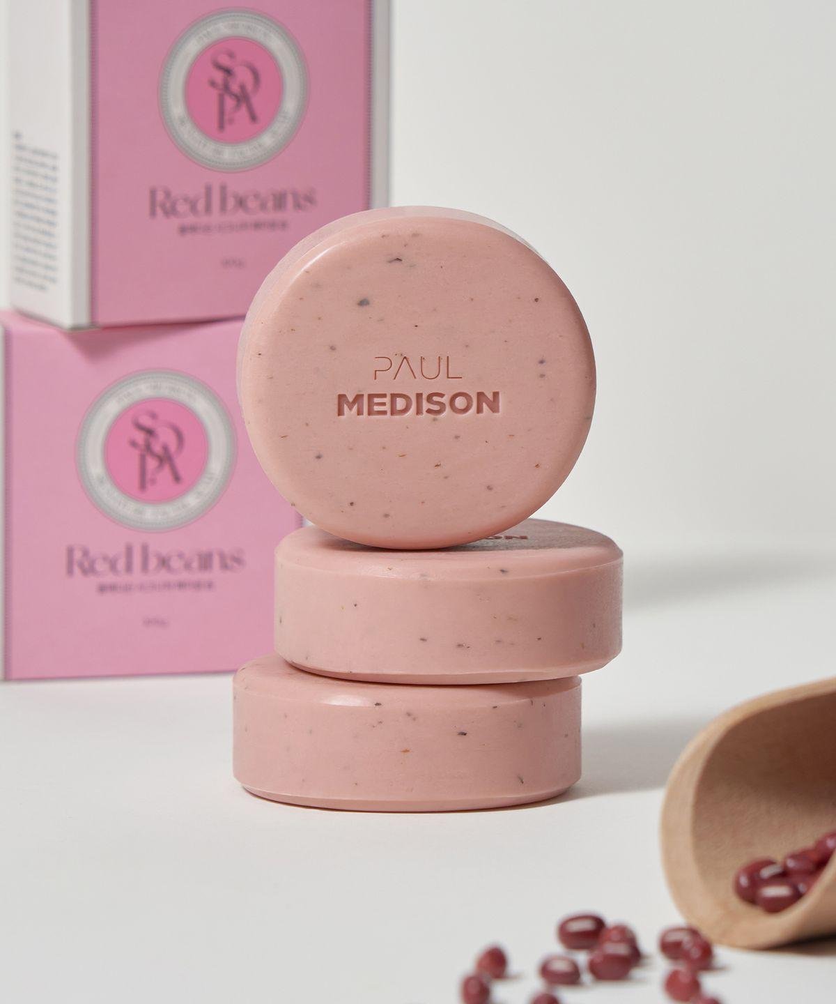 Signature Red Bean Soap 100g x 3
