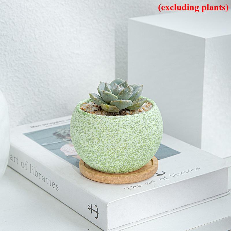 1pc Cute Flower Pot Creative Succulent Planters Ceramic Home Gardening Pots Indoor Outdoor Planters, Ceramic Pots for Plants