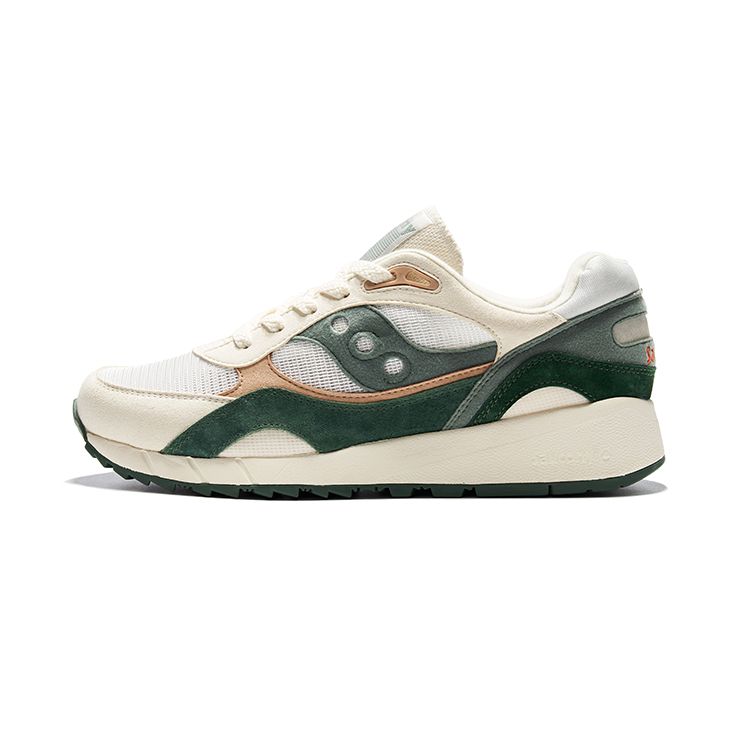 SAUCONY Shadow 6000 Retro Comfortable Fabric Leather Non-Slip Wear-Resistant Increased Height Low-Top Running Shoes Unisex Running Shoes S79033-5