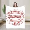Obsession One Wish Willow Blankets Wool Novelty Breathable Throw Blanket for Coverlet All Season