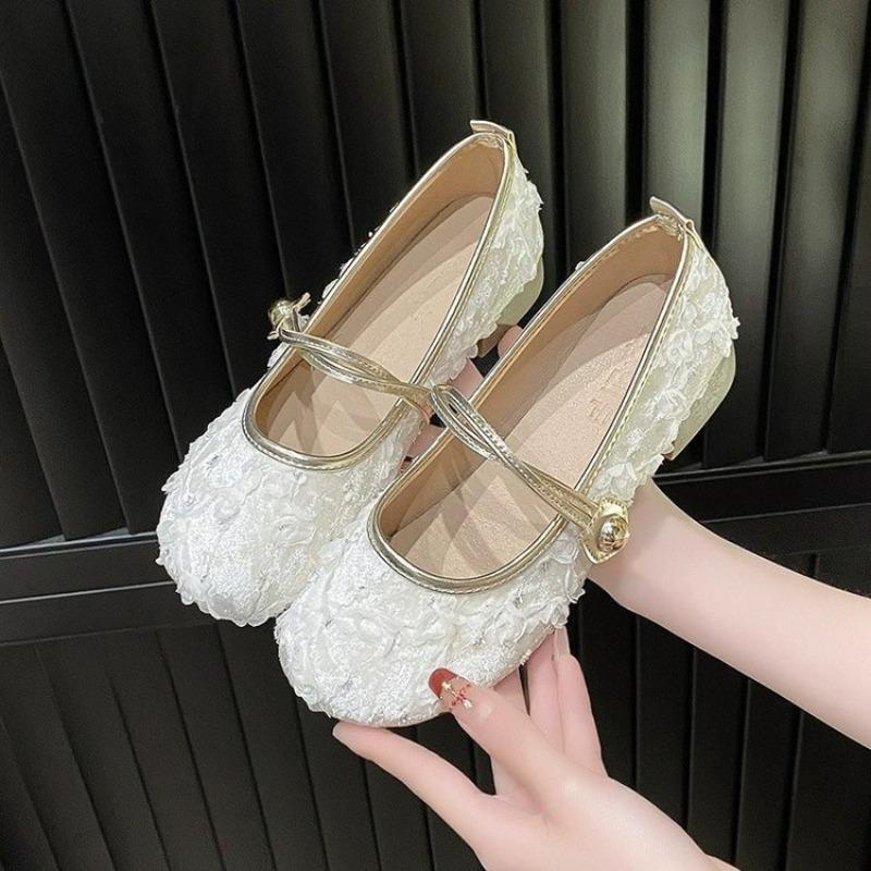 New Elegant Mary Jane Shoes for Women Fashion Slip-on Flat Shoes Designer Buckle Lightweight High Quality Round Toe Shoes 2025