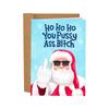 Rude Christmas Cards - Adult Humor Gag Gifts, Offensive Funny Designs (Santa/Reindeer/Gingerbread) With Kraft Envelopes, Xmas Greetings
