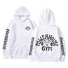 Powerhouse Gym Logo Grafikdruck Hoodie Herren Damen Gothic Rock Übergroß Geek Fitness Sweatshirt Mann Lässig Langarm Pullover