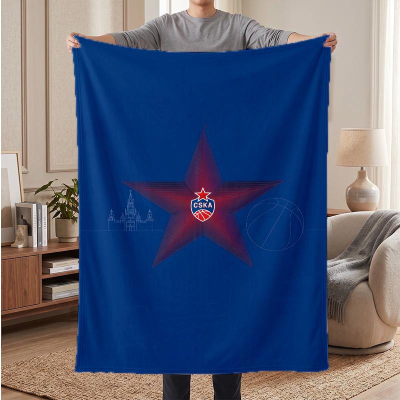 CSKA Moscow (23) Soft Warm Flannel Blankets Comfortable Blanket for Home Decoration Gifting