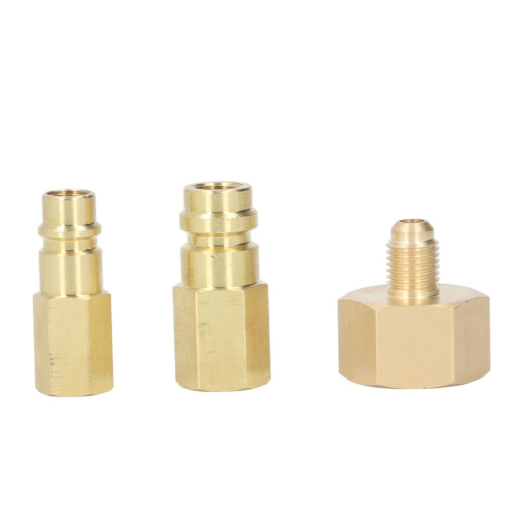 AC Conversion Adapter Parts High Low Fitting Retrofit Fitting Adapter for R134A Air Conditioner