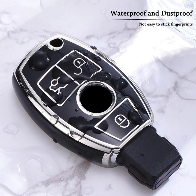Tpu Car Key Case Cover Protection Shell For Mercedes Benz A B C E Class Gls Gla Glk Glc Cls Cla Amg W204 W205 W212 W463 W176