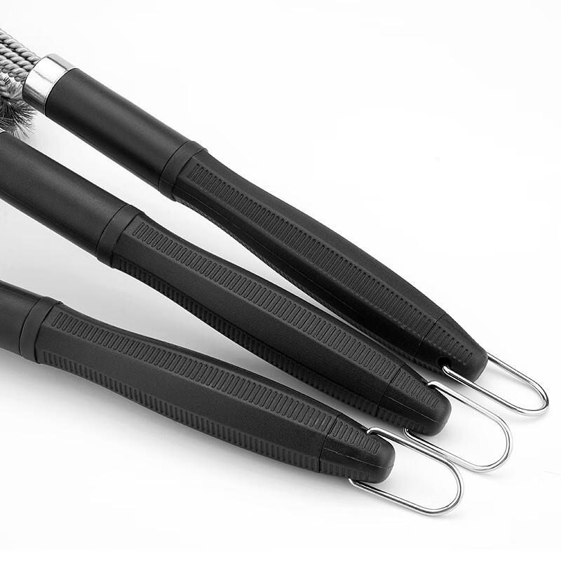 Stainless Steel Grill Cleaning Brush with Scraper