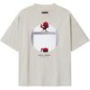 Fear of God Essentials Warriors x Barkley Hendricks 90s Tee Heather Stone Women Tops Tan 125BH262209F