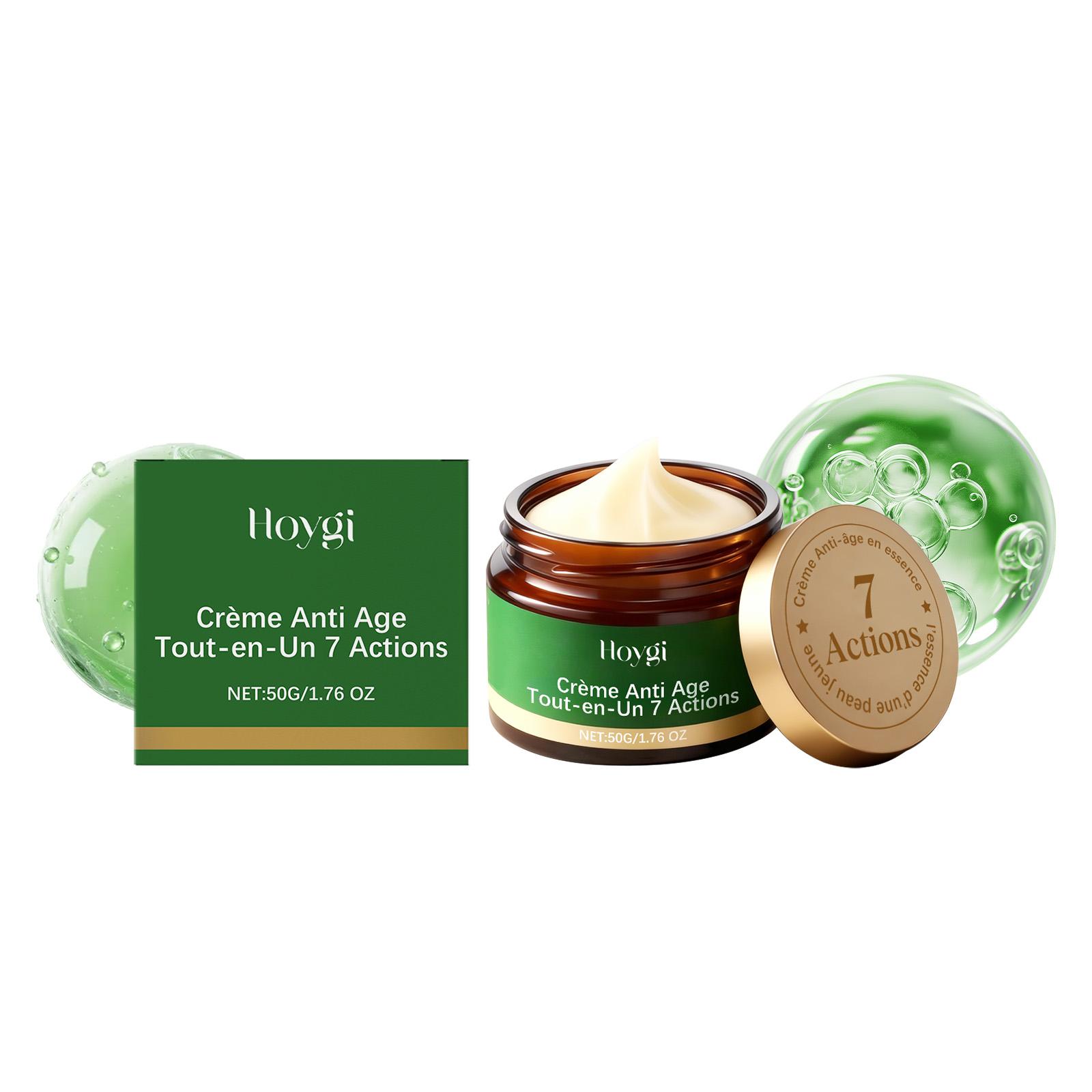 

7 in 1 Multi Action Face Cream Deep Hydration Skin Brightening Moisture Lock Firming Smoothing with Arginine Hydrolyzed Collagen 50g