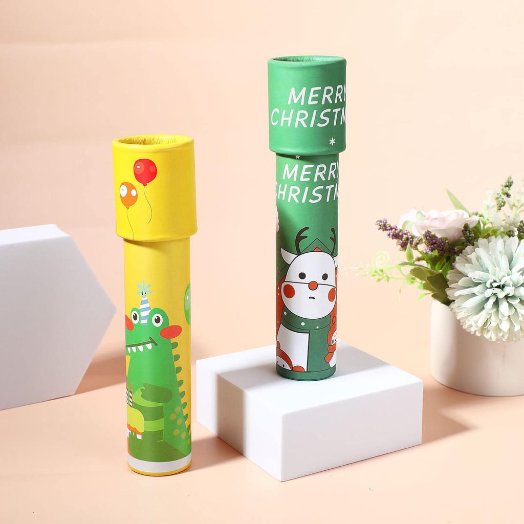 STOBOK Kaleidoskop Verwandelt Was Sie Betrachten in ein Volkstümliches Altes 2-teiliges Spielzeug, Kinderspielzeug, Muster, Basteln, Basteln, Preise, Spielzeug, Spielzeug, Geburtstag,