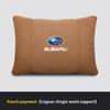 For Subaru STI Brz Ascent Forester Impreza Legacy Outback WRX XV Suede Car Headrest Neck Support Seat Lumbar Cushion Neck Pillow gio8