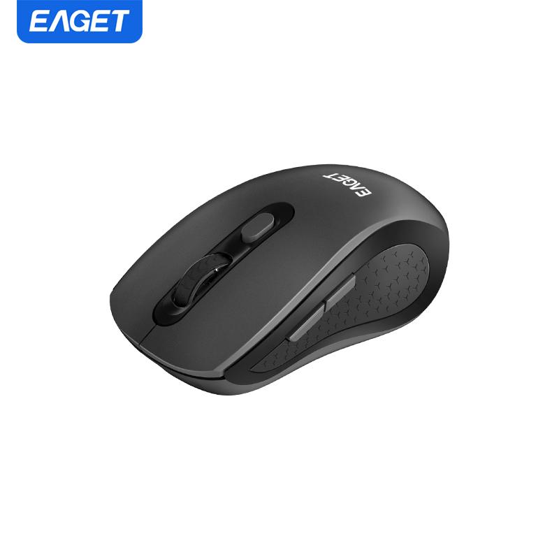 

Беспроводная мышь перезаряжаемая с беспроводной зарядкой 2.4G, двухрежимная беспроводная мышь, 3 регулируемых DPI для ноутбука, Android, ПК чёрный