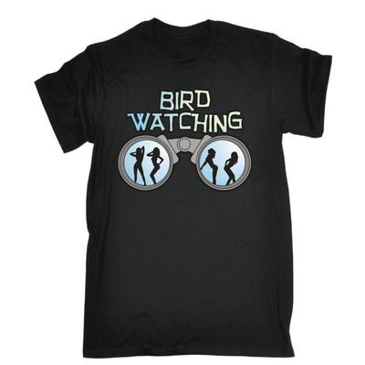 Bird Watching T Shirt Humor Joke Peeping Tom Rude Naughty Funny Birthday Gift