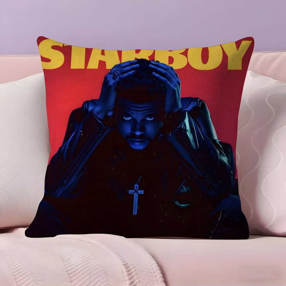 Singer Album T-The W-Weeknd Pillow Case Pillowcase Ultra Soft Skin Friendly Fabric Cloud Like Comfort & Concealed Zipper