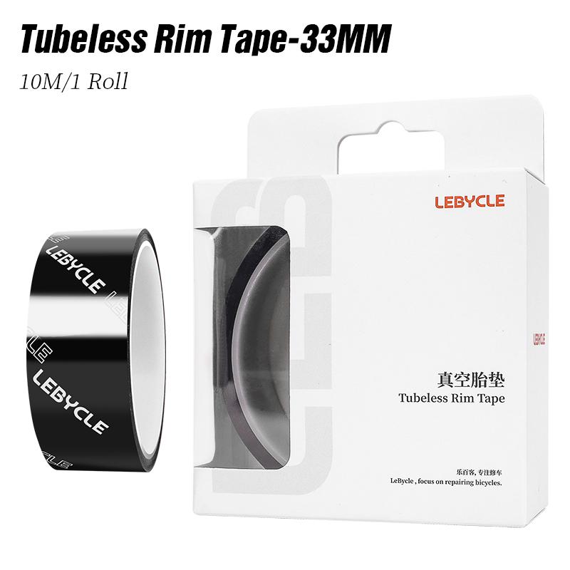 LEBYCLE Bicycle Tubeless Rim Tapes Width 21-36mm*10M Bike Rim Tape Strips For MTB Road Bike Wheel Durable Bicycle Accessories