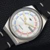JAPAN MENS VINTAGE CITIZEN AUTOMATIC 8200 SILVER COLOR DIAL WATCH A500294-2 R151b-a500294