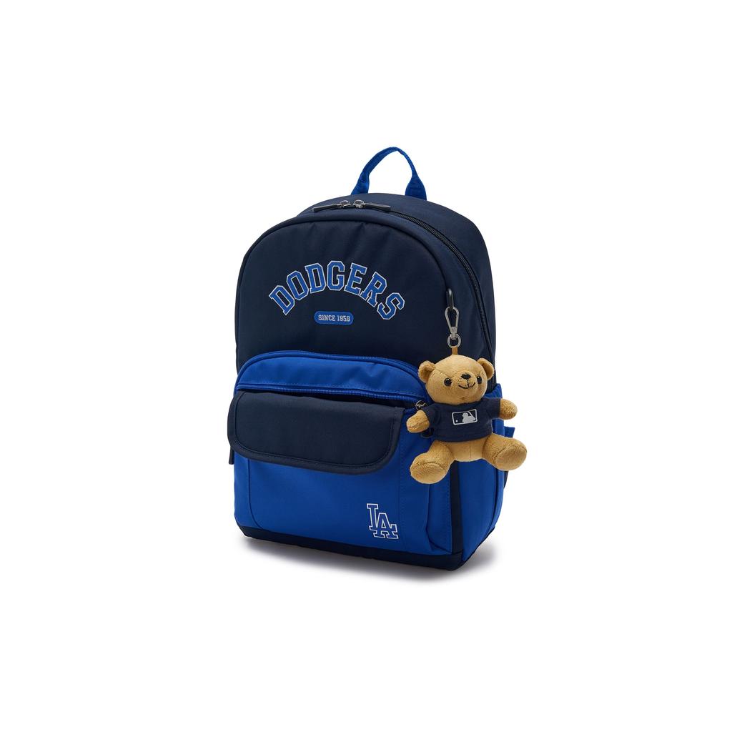MLB Los Angeles Dodgers Letter Print Zipper Closure Two-In-One Backpack Men Backpack Navy-Blue Blue 7ABKV014N-07BLS