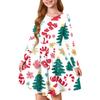 Girls' Princess Dress - Long Sleeve A-Line T-Shirt Dress Christmas Day