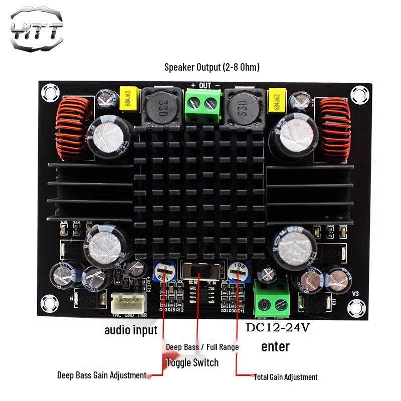 XH-M571 150W TPA3116D2 Deep Bass Subwoofer Mono Amplifier Module