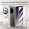 For OPPO Find N6 Case Hard Transparent Magnetic Wireless Charging Hinge Film Protective Back Cover For OPPO Find N6 Phone Shell