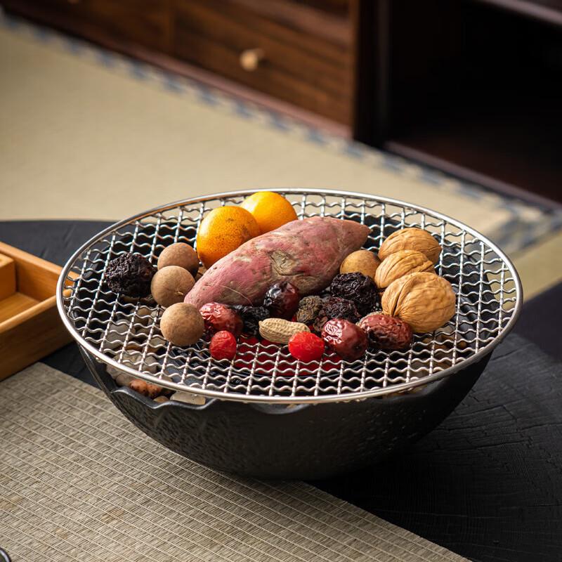 FTLY Black Stone Wave Smokeless Electric Grill & Tea Set
