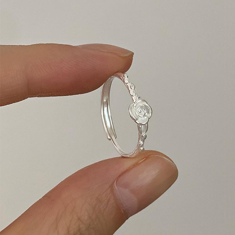 

Кольцо с розой, Женское регулируемое, Простой наряд, Любовь, Милое, Юбилей, Романтичное, Подарок на день рождения, Изысканные украшения