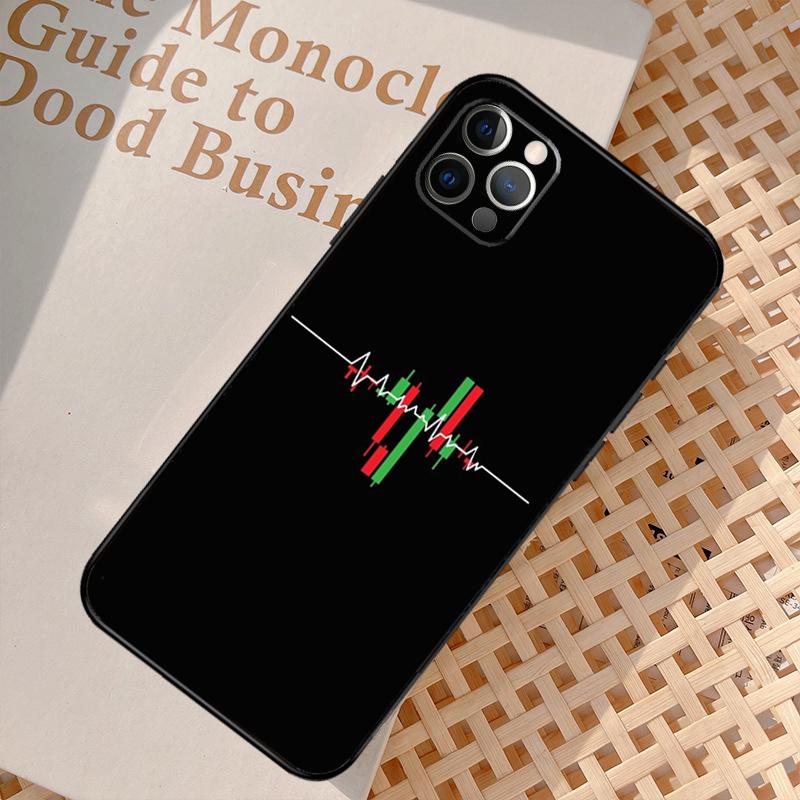 Trade Investment Forex Stock Market Case For iPhone 16 13 11 12 14 15 Pro Max Mini XR X XS MAX Plus Cover Cases