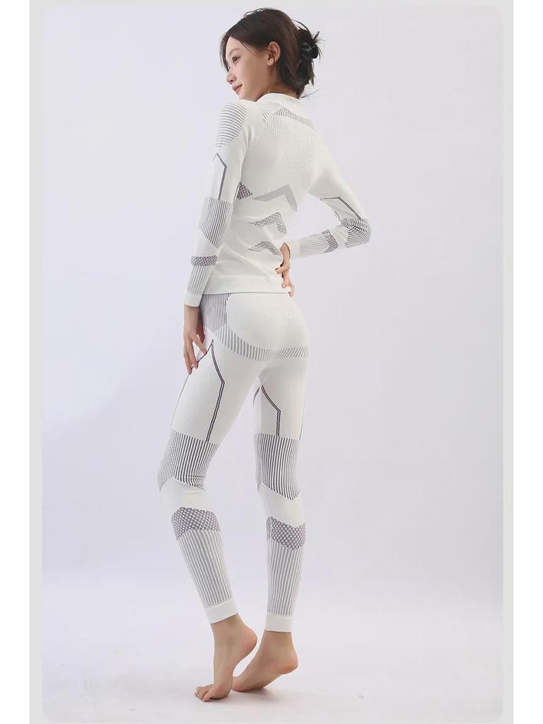 Ski Quick-Dry Compression Base Layer: Breathable, Warm, Sweat-Wicking, Unisex Outdoor Sportswear