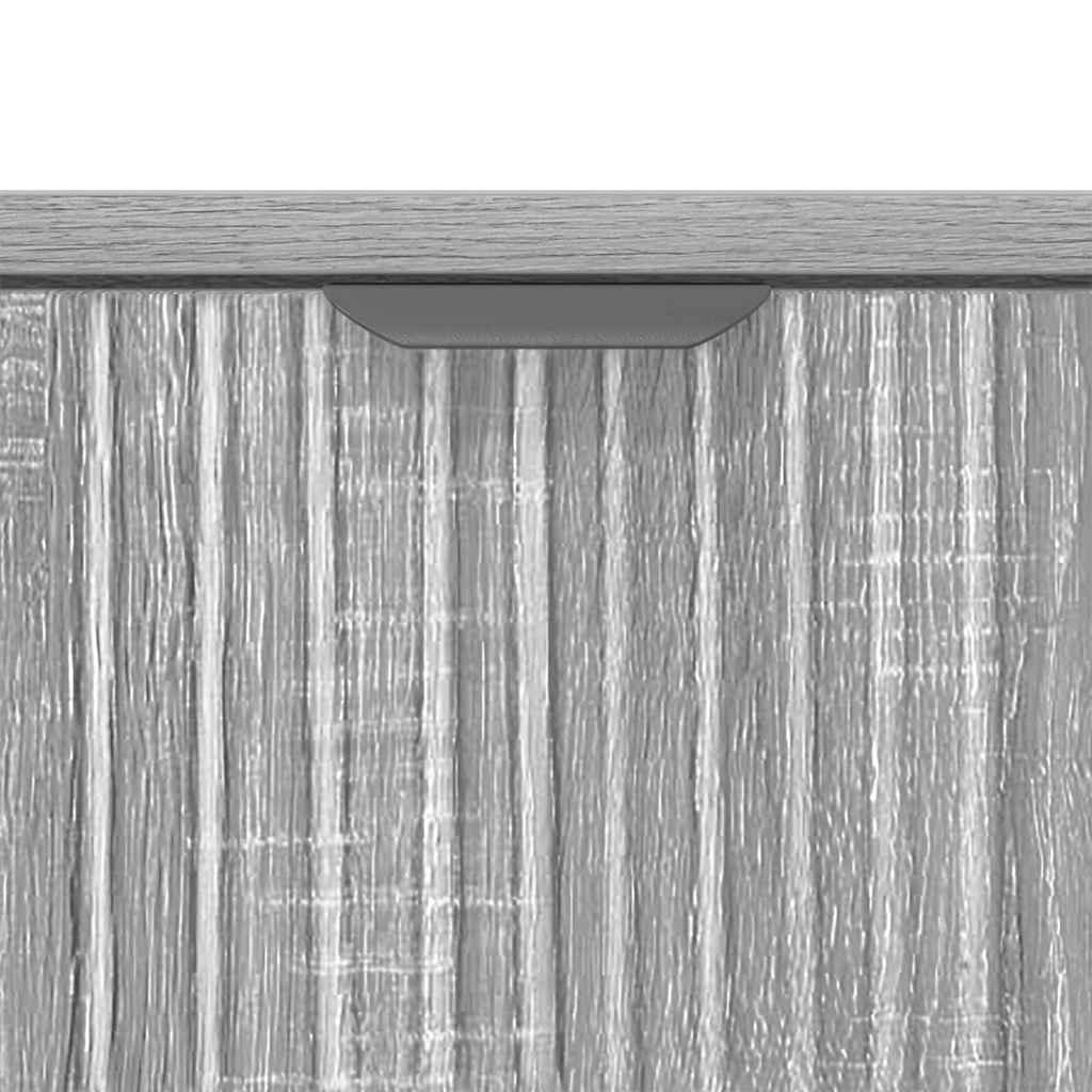 Sideboard Grey Sonoma 69.5 x 33 x 82 cm Particleboard