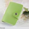 11 Card Slots Double Sided Plastic Card Holder Small Size Multicolor Business Pack Bus Card Bag Women Purses Men Wallet