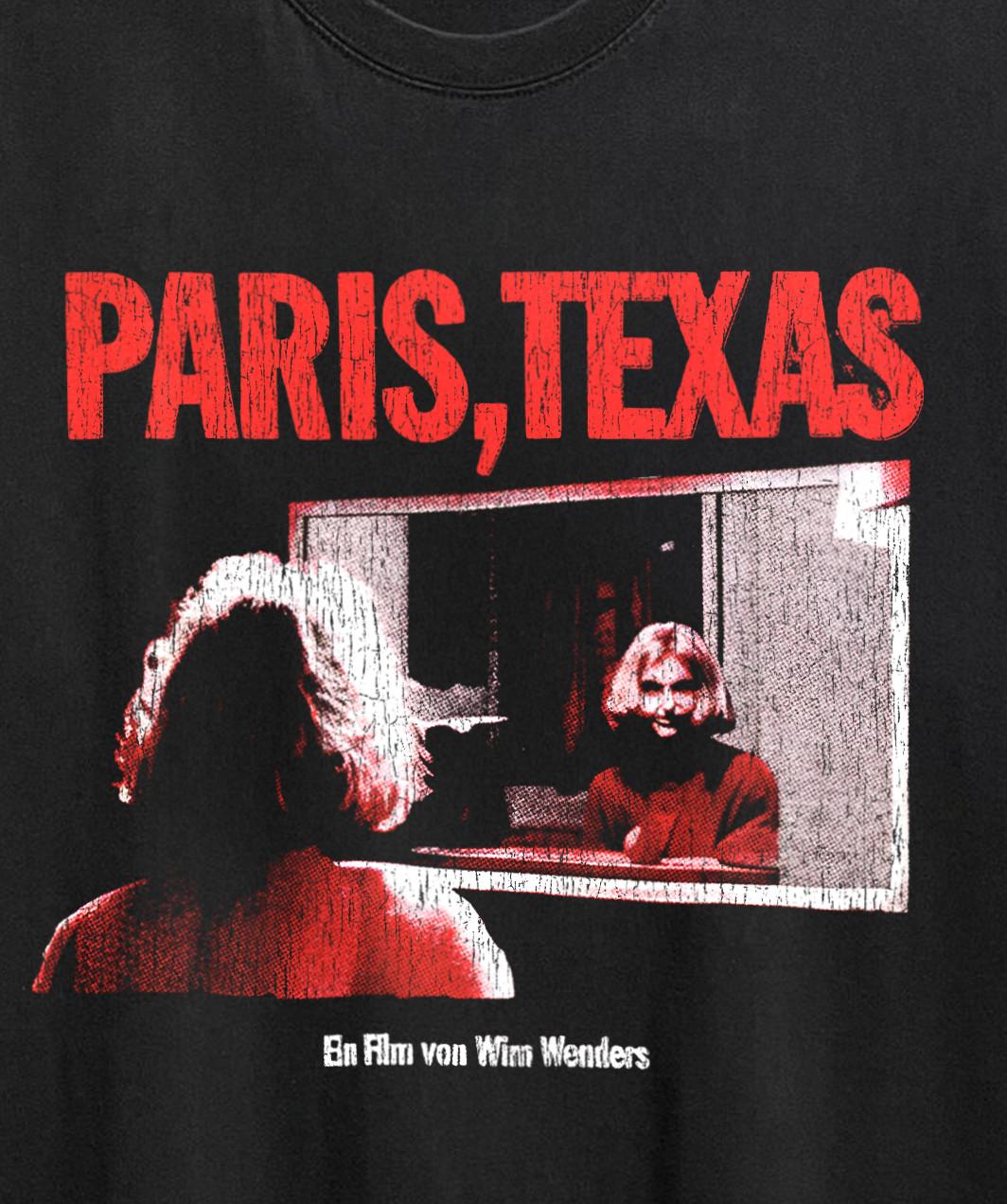 Paris Texas Promo T-Shirt Black XXL L