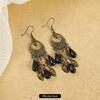 Vintage Long Fringed Earrings Femininity Earrings Niche Bohemian Vacation Earrings