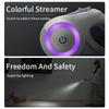 5m Luminous Durable Dog Leash Automatic Retractable Nylon Cat Lead Extension Puppy Walking Running Lead Roulette For Dogs