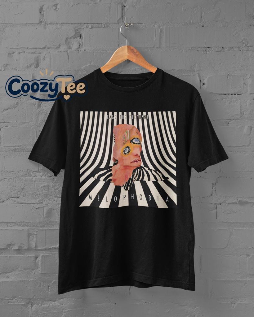 Cage The Elephant Exclusive T-Shirt - Unisex Rock Music Band Merch - Music Apparel Gift - Melophobia Album Tee