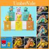 Ornamentos de Caixa Surpresa de Alta Qualidade Licenciados Originais Pokémon Pikachu Modelos de Dormir Para Crianças