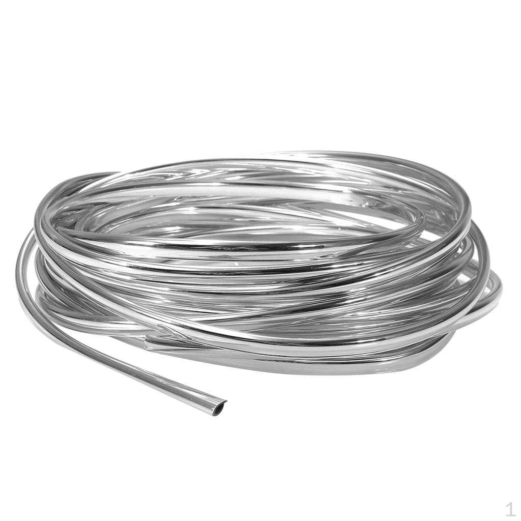 

6M Car Door Rubber Edge Guards Weatherstrip for Silver