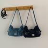 Borsa a Spalla in Denim Retrò Y2K Borsa Sottobraccio Spicy Girl Borsa a Mano in Denim Moda Semplice Borsa a Manica Sacchetti Shopping
