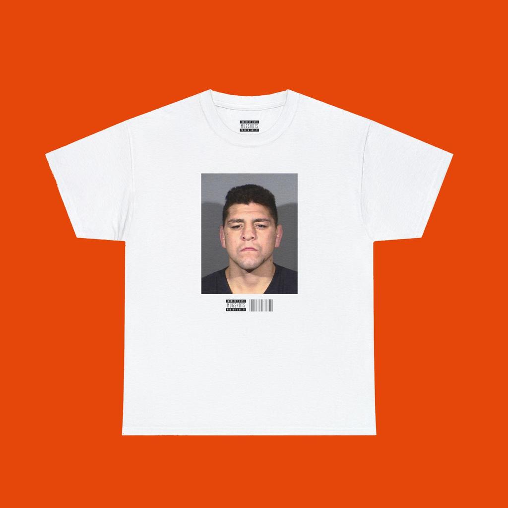 Nick DIAZ MugshoT-Shirt | Retro Combat Sports T-Shirt | Unisex Fight Night Fan Shirt