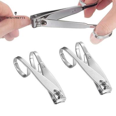 Portable Professional Carbon Nails Ornaments Steel Nail Clipper Scissor Cutter Manicure Trimmer
