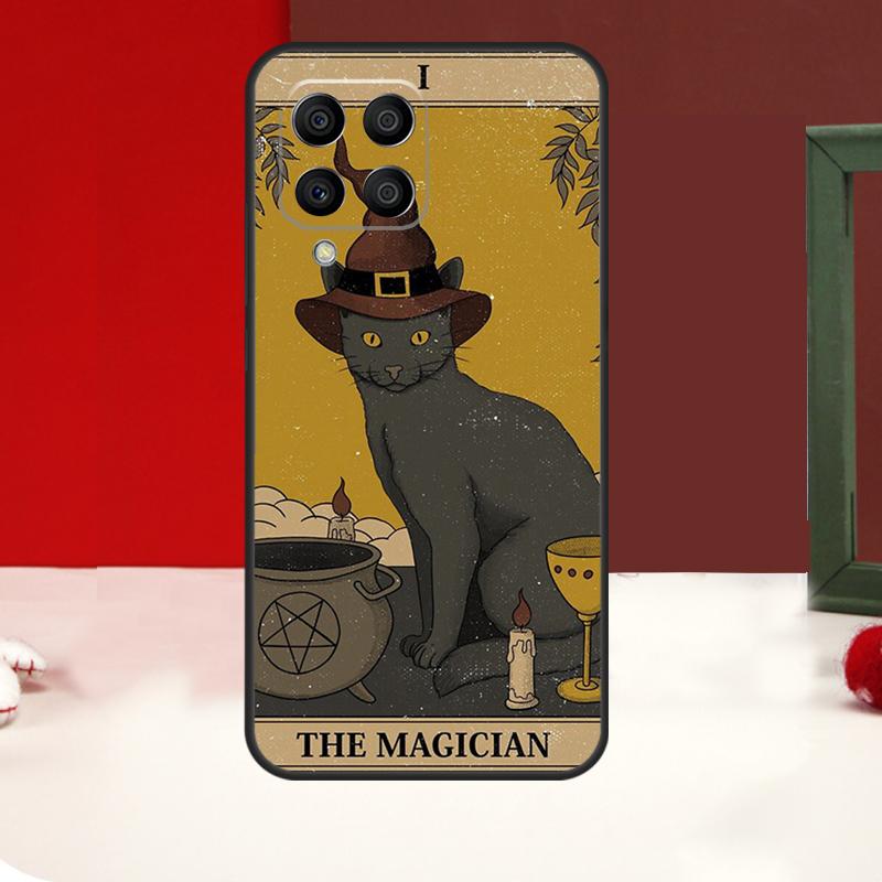

Witch Cat Case For Samsung Galaxy M11 M21 M31 M14 M34 M54 M12 M32 M52 M15 M13 M16 M36 M56 M53 M35 M55 Samsung M52 5G